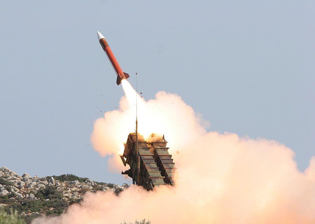 Illustrative image: A German-operated MIM-104 Patriot missile fires an interceptor missile during Operation Red Arrow exercise in Greece